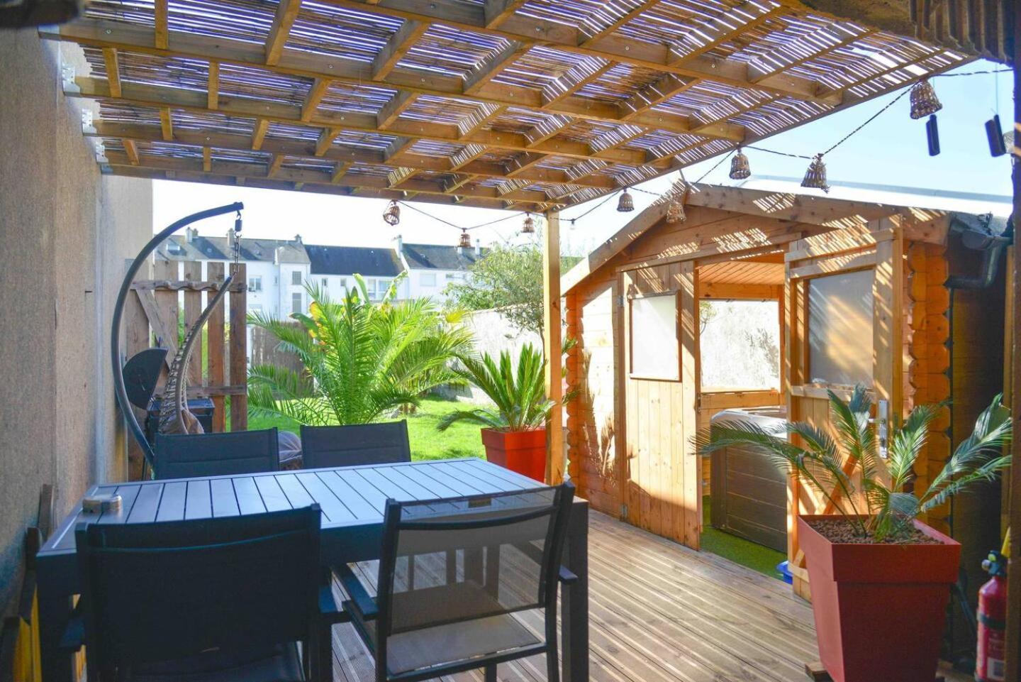 Ferienwohnung Velours & Balneo Saint-Nazaire  Exterior foto